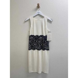 Boston Proper Dress White Size 4 NWT